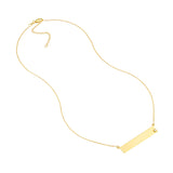 East Point Bar Necklace | Demi-Fine