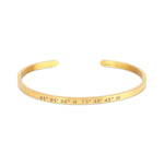 skinny coordinates cuff bracelet-non tarnish-lat & Lo-white background