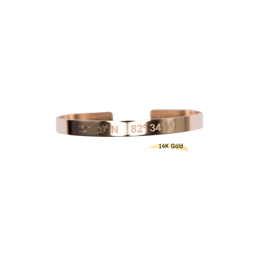 ✨ LUXE Cuff | 14K Gold - Lat & Lo™