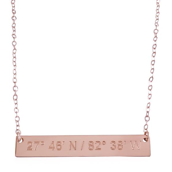 Love Notes Necklace - Lat & Lo™