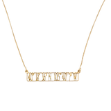 Horizon Bar Necklace - Lat & Lo™