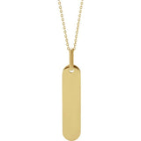 Lola Necklace | Baguette Diamond Accented - Lat & Lo™