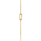 Lola Necklace | Baguette Diamond Accented - Lat & Lo™