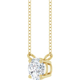 Elia | 1/2 CT Diamond Solitaire Necklace