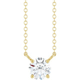 Elia | 1/2 CT Diamond Solitaire Necklace