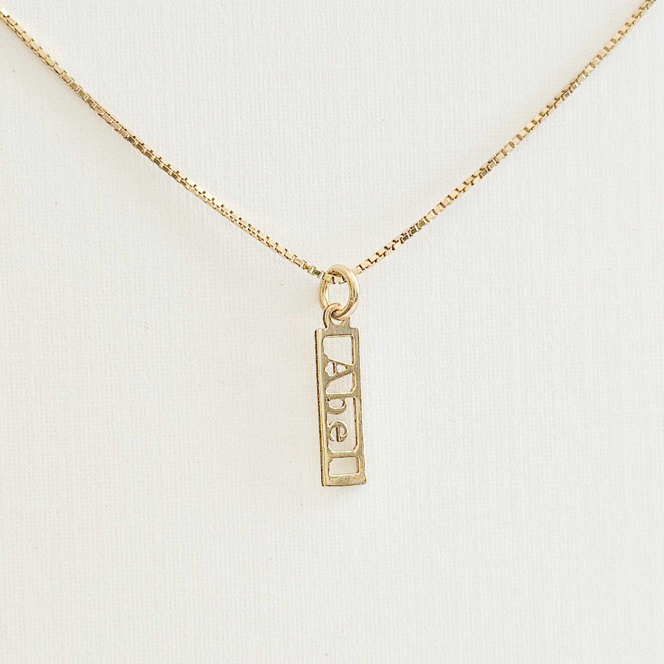Henley Name Charm Necklace