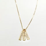 Henley Name Charm Necklace