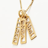 Henley Name Charm Necklace