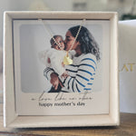 mothers day card necklace gift set by lat & lo