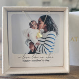 mothers day card necklace gift set by lat & lo