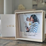 mothers day card necklace gift set by lat & lo-side view