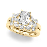 The Garden Ring | 2ct Emerald Cut