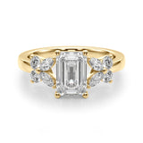 The Garden Ring | 2ct Emerald Cut