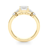 The Garden Ring | 2ct Emerald Cut