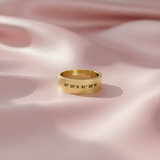 Flat Band Ring | Satin, 6mm