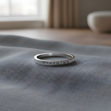 Sterling Silver Flat Band Ring | 2mm