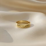 Wide Flat Band Ring | 4mm