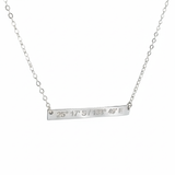 State Lines Necklace | Skinny Bar