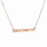 State Lines Necklace | Skinny Bar
