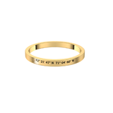 Flat Band Ring | Satin, 2mm