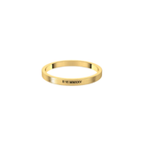 Flat Band Ring | Satin, 2mm