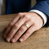 Flat Band Ring | Satin, 4mm