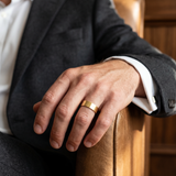 Flat Band Ring | Satin, 6mm