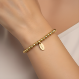 Hannah | 14K Gold-Filled Stretch Bead Bracelet