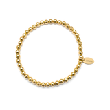 Hannah | 14K Gold-Filled Stretch Bead Bracelet