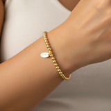 Hannah | 14K Gold-Filled Stretch Bead Bracelet