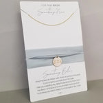 "Something New" Bridal Gift Necklace - Lat & Lo™-Meaningful bridal gifts for brides and soon-to-be brides.