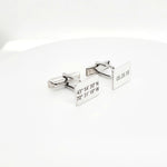 Lindon Sterling Cufflinks - Lat & Lo™