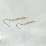 coordinates earrings _ Lat & Lo_Gold over Sterling Silver www.latandlo.com
