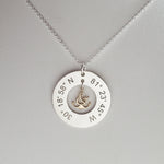 Where are You Anchored?™ Necklace - Lat & Lo™