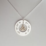 Where are You Anchored?™ Necklace - Lat & Lo™