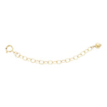 Lat & Lo chain extender for 2 inches of adjustable length, 14K gold filled or sterling silver