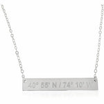 Bar Necklace - Lat & Lo™
