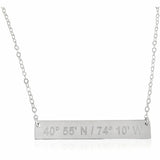 Bar Necklace - Lat & Lo™