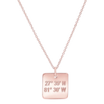 ✨ Casco Necklace -14K - Lat & Lo™