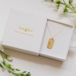 Mini Dog Tag - Lat & Lo™