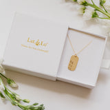 Mini Dog Tag - Lat & Lo™