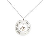 Where are You Anchored?™ Necklace - Lat & Lo™